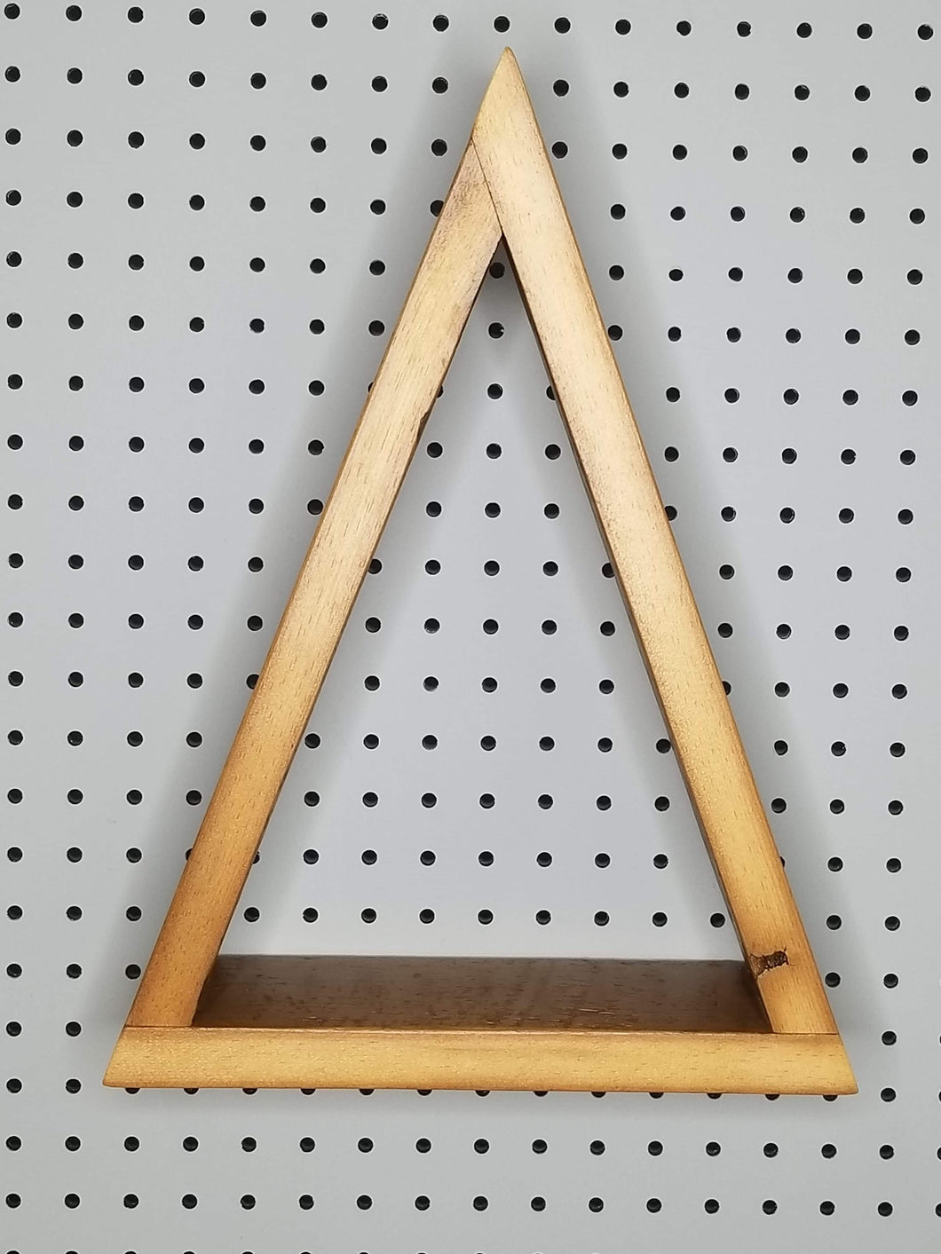 Triangle Barn Board Shelf