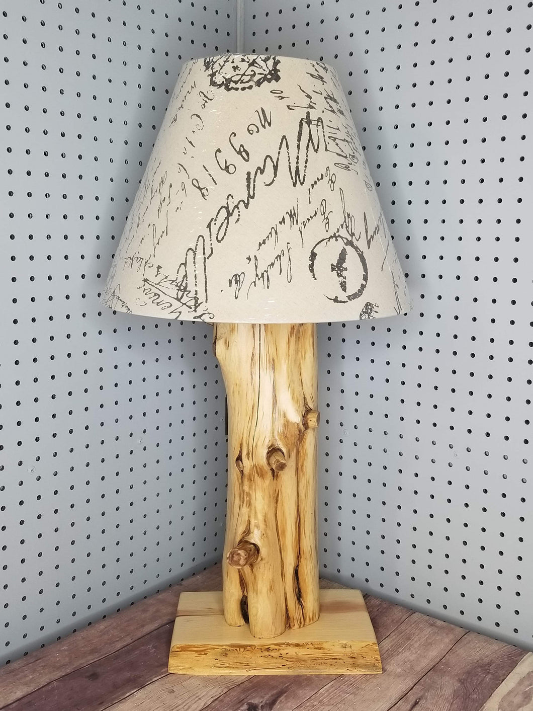 Cedar Lamp
